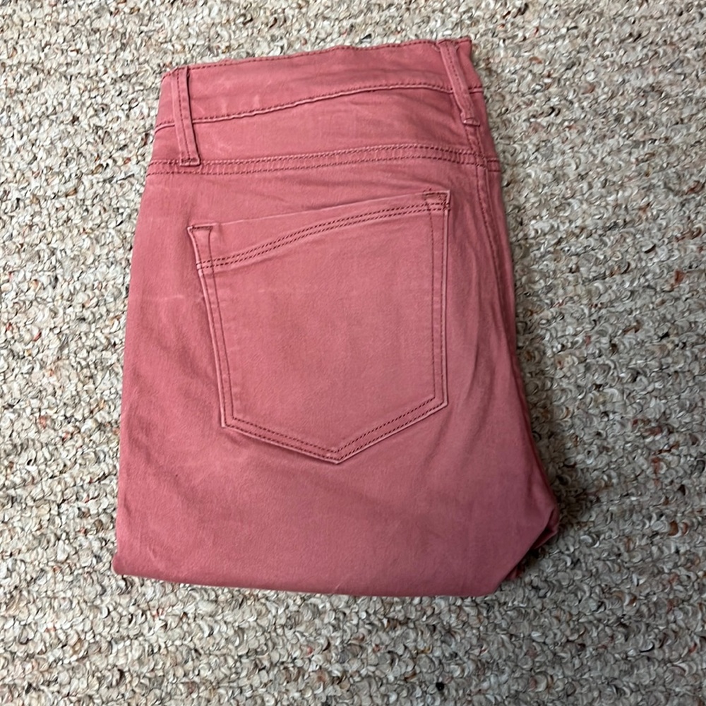 Express Pink Mid Rise Pants